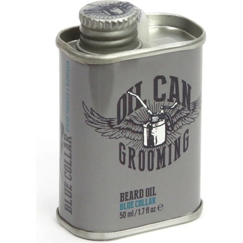 Oil Can Grooming Blue Collar olej na vousy 50 ml