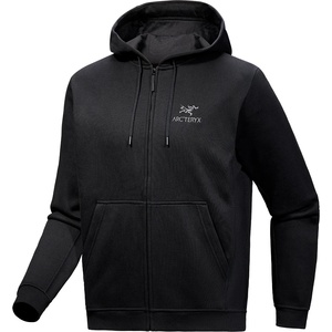 Arc'teryx Мъжко поларено яке Arc'teryx Emblem Fleece Full-Zip Hoody Fleece jacket - Black (005-6882-0212)