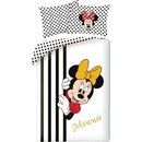 Halantex bavlna povlečení Disney motiv Minnie Mouse s pampeliškou 140x200 70x90