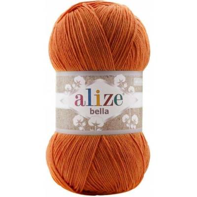 Alize příze Bella 89 rezavě oranžová