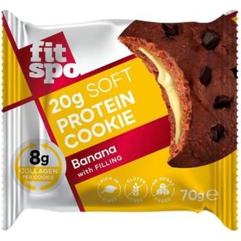 FIT SPO Soft Protein Cookie | with 8g Collagen & No Added Sugar [70 грама] Банан