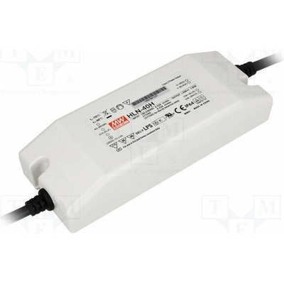 MEAN WELL HLN-40H-15B Napájecí zdroj: spínaný; LED; 40W; 15VDC; 2,67A; 90÷305VAC; IP64