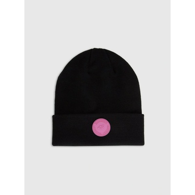 Dievčenská beanie čiapka ACAPF0749 Čierna