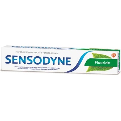 Sensodyne Паста за зъби Sensodyne Sensitive Fluoride , 75 ml (SENSFLUOR)