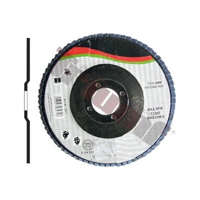Triumf Kotúč brúsny lamelový 115 mm Z40 24247
