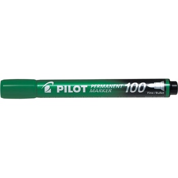 Перм. маркер Pilot 100 объл връх Зелен (1605541-03-316282)