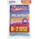 Spontex Microfibre útěrka 30 x 30 cm 8 + 2 ks