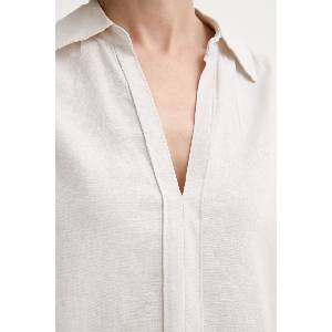 Calvin Klein блуза дамска с лен (LV044F153G) - answear - 131,02 лв