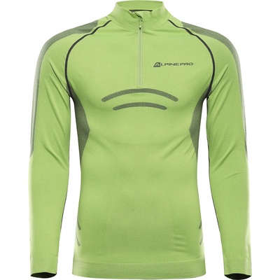 ALPINE PRO Мъжко функционално бельо - тениска ALPINE PRO SEAM acid lime ALPINE PRO | Zelen | МЪЖЕ | M/L