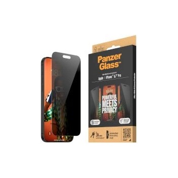 Image 1 of Panzer Glass Protector Privacy for iPhone 15 Pro Max
