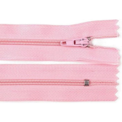 Spirálový zip No 3 délka 25 cm pinlock Varianta: 133 růžová světlá, Balení: 1 ks