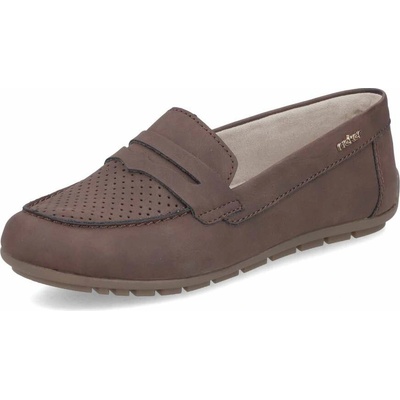 Dámske mokasíny RIEKER 43862-24 BROWN