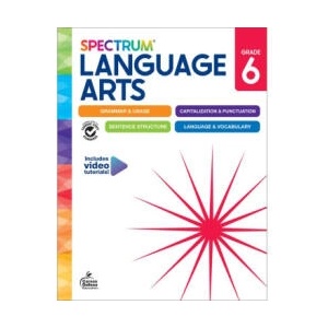 Spectrum Language Arts Workbook, Grade 6 (2024)