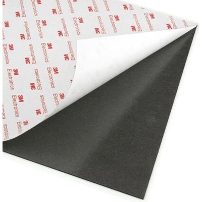 Extrémně silná neodymová fólie A4, tloušťka 1,5 mm, 3M samolepicí