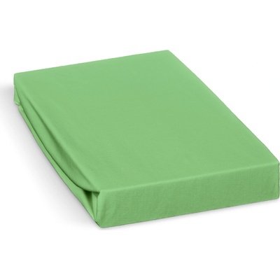 Polášek světle zelené prostěradlo jersey 90x220