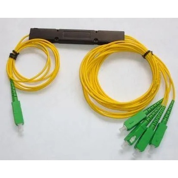 Conneu Оптичен PLC сплитер 1x4 с SC-APC конектори, Conneu (CNPLC-104-SCA1-SCA1-BOX)