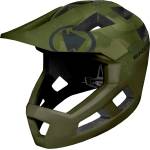 Endura Детска full Face каска Endura Kid's Singletrack Vollvisierhelm Bike helmet - Olivgrün - размер One Size (851-1390-0211)