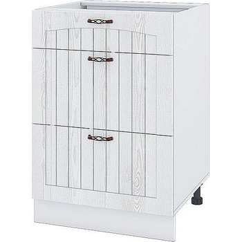 ИРИМ Долен кухненски шкаф Сити БФ-Бяло фладер-04-57 60 см