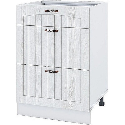 ИРИМ Долен кухненски шкаф Сити БФ-Бяло фладер-04-57 60 см