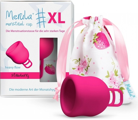 Merula Menstruační kalíšek XL Strawberry