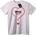 NOONEBRAND Тениска What is Love? сърце - S, White