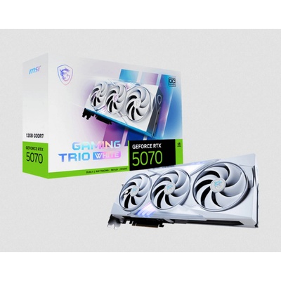 MSI GeForce RTX 5070 12G GAMING TRIO OC WHITE