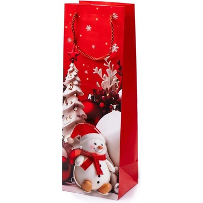 Vianočná darčeková taška na víno Christmas Time