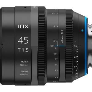 Irix Кино обектив Irix Cine 45mm T1.5 (Metric) за Fujifilm X Обективи