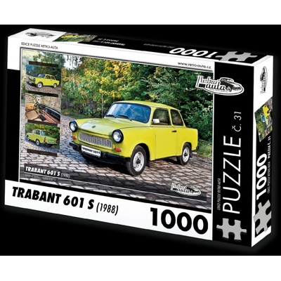 Retro-Auta č. 31 Trabant 601 S 1988 1000 dílků