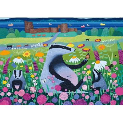 Ravensburger - Puzzle Meadow Mischief - 1 000 piese