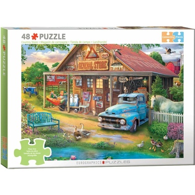 EUROGRAPHICS Connecting Pieces Vesnický obchůdek 48 dílků