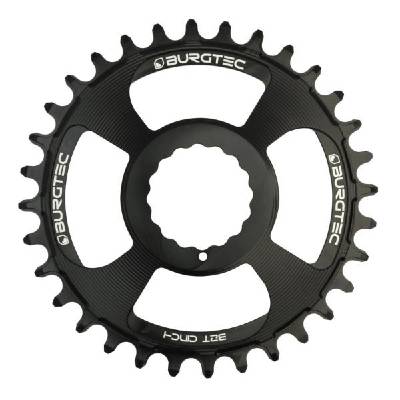 Плоча BURGTEC Cinch Thick Thin плоча - Черен 30T