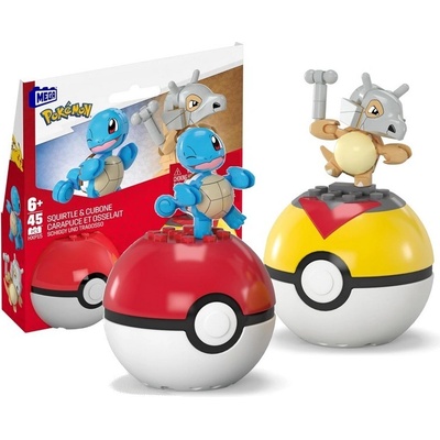 Mega Construx Pokémon Squirtle a Cubone 45 ks – Zboží Dáma