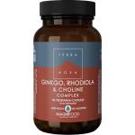Terranova Ginkgo, Rhodiola & Choline Complex [50 капсули]