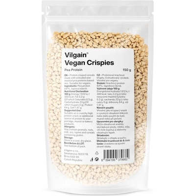 Vilgain Vegan Crispies 3× 150 g