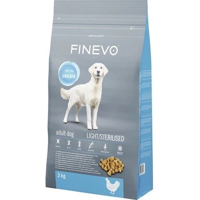 Finevo kuřecí Light/Sterilised 3 kg