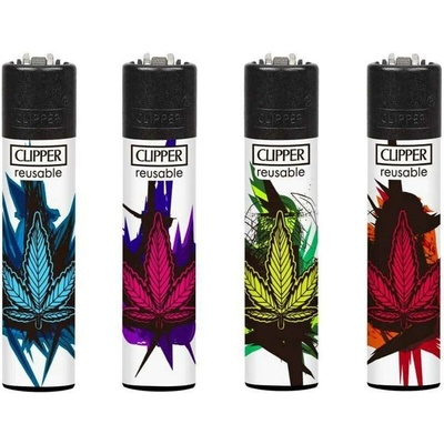 Clipper CannaLeaves Fialová