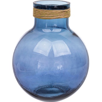 Bizzotto ДЕКОРАТИВНА ВАЗА rotang 34, 5cm КОБ СИНЬО (0202716)