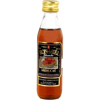 Arehucas Guanche Honey Liqueur 20% 0,05 l (holá láhev)