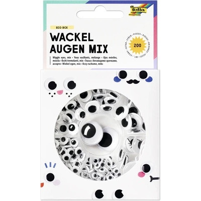 Nalepovací oči BIG BOX mix