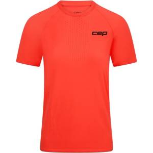 CEP Дамска тениска CEP Women's Run Ultralight Shirt Short Sleeve 3.0 Running shirt - Neon Coral (916-3538-0212)