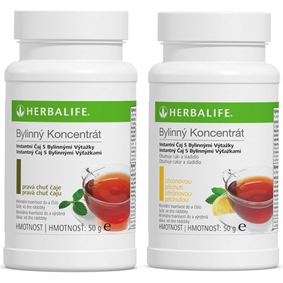 Herbalife 2 x Bylinný koncentrát instantní čaj různé varianty 51 g