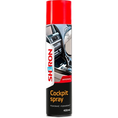 Sheron Cockpit Sprej pomeranč 400 ml