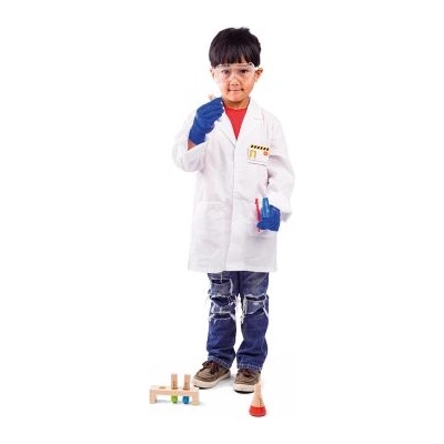 Bigjigs Toys - Детски карнавален костюм учен (34064)