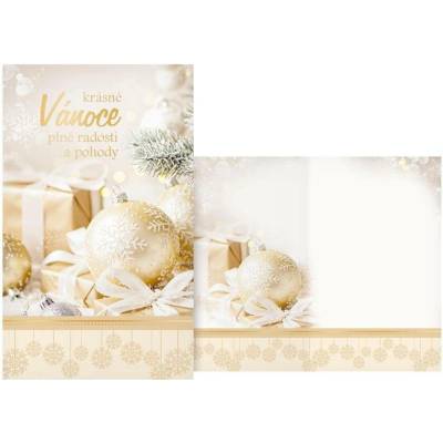 UNIPAP přání Vánoční malé V23-194 Z PRANI_Z_688 659502