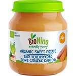 BioNino Био зеленчуково пюре BioNino - Сладък картоф, 4 м+, 120 g (F06030009A0009) - ozone