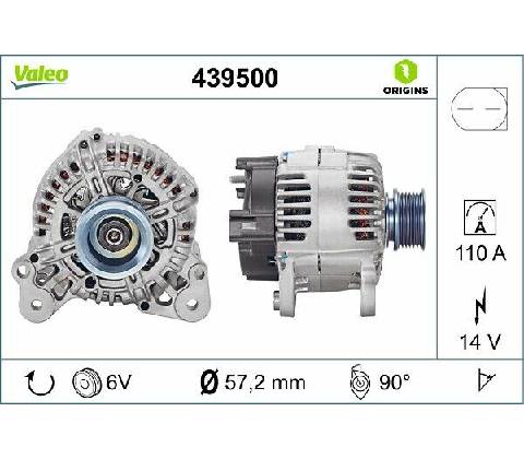 Generátor VALEO 439500