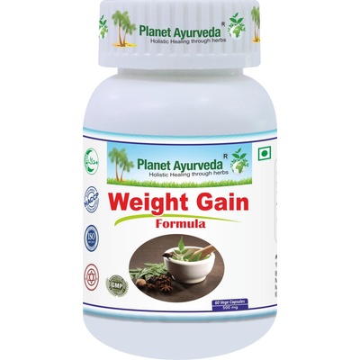 Planet Ayurveda Weight Gain Formula Priberanie a podpora chuti do jedla 60 kapsúl