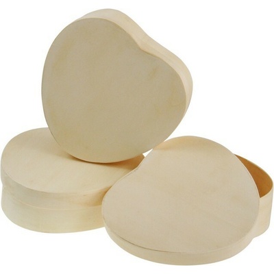 MEYCO Box z preglejky v tvare srdca 20 x 140 mm výška 4,5 cm