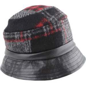  Мека шапка с периферия HatYou CP3549, Червен/Сив/Черен